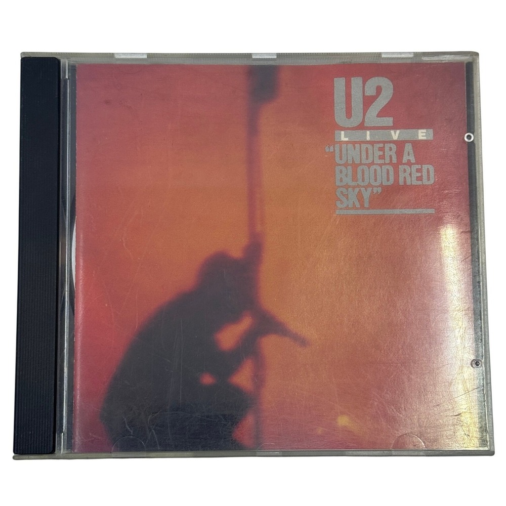 U2 Live Under a Blood Red Sky CD Island Records 422-818 008-2 Rock 1983